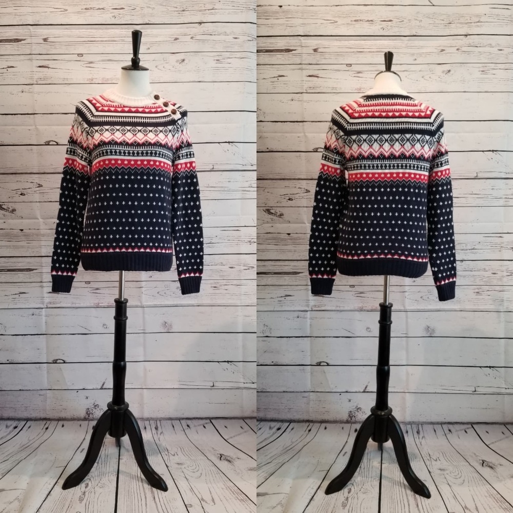 Fair Isle Knit Abercrombie & Fitch Sweater (new!)